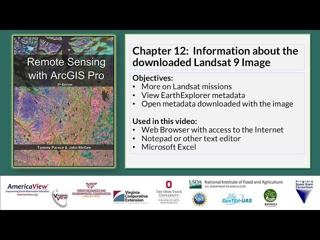 Chapter 12 Information About Downloaded Landsat 9 Image