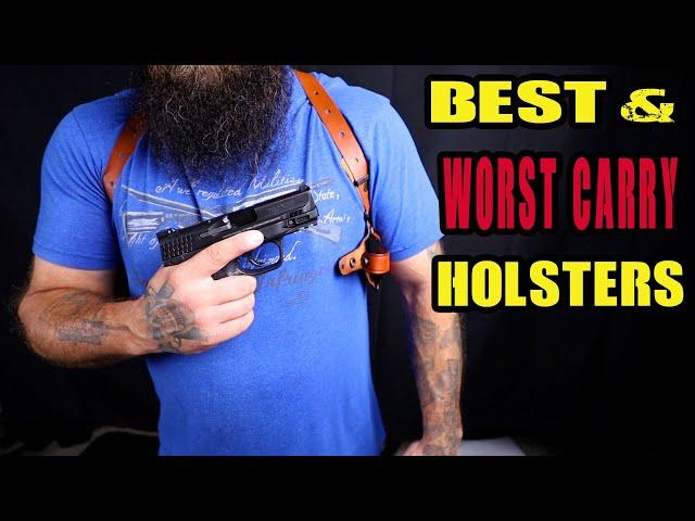 The Best & Worst Holsters For Conceal Carry