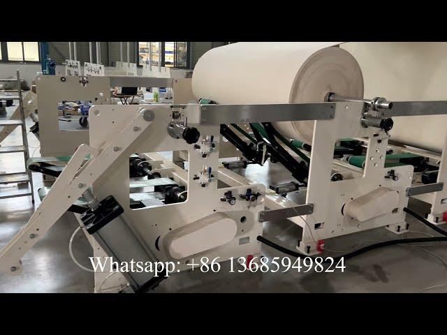 Best Sale Automatic Maxi Roll Kitchen Towel Paper Making Machine Production Line