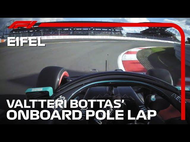 Valtteri Bottas' Pole Lap | 2020 Eifel Grand Prix | Pirelli