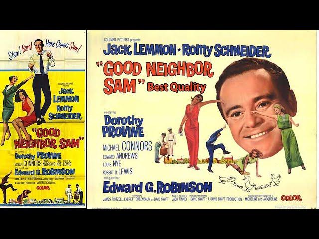 Good Neighbor Sam 1964 Full Movie | Best Quality | Jack Lemmon | Romy Schneider | Dorothy Provine