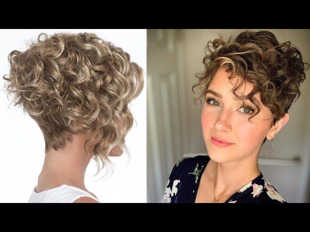 CORTES DE PELO CORTO RIZADO DE MODA 2020 / cortes para  cabello rizado / Fashion Love