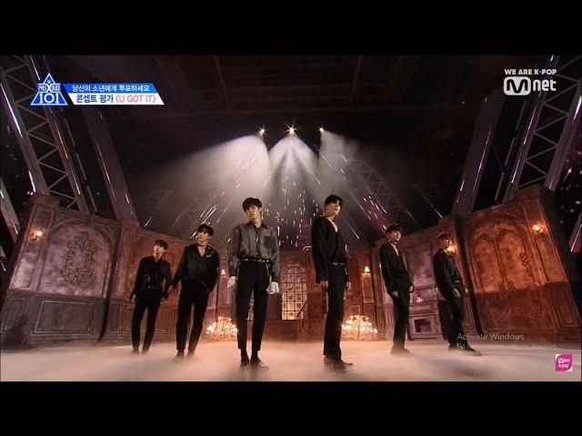 [VIETSUB] PRODUCE X 101 U GOT IT I ′국프님의 마음을 사로잡을' 갓츄(GOT U) @콘셉트 평가