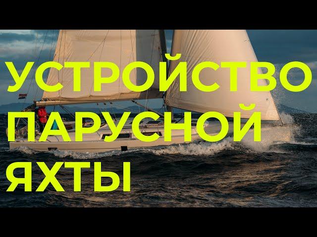 Устройство парусной яхты | Яхтенная школа GOODSTREAM