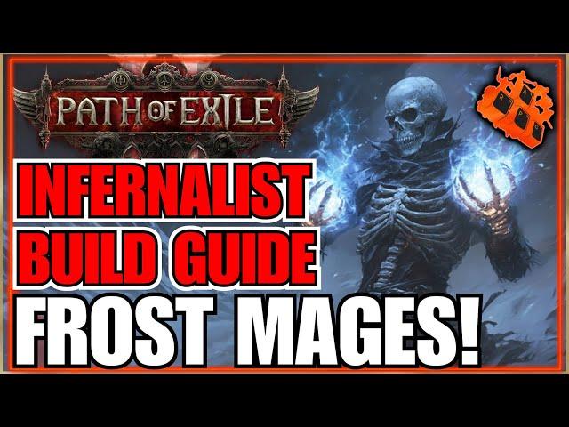 POE 2 FROST Mage Witch Endgame Build Guide... Infernalist / Duel Offering / Enfeeble  / Hellhound!