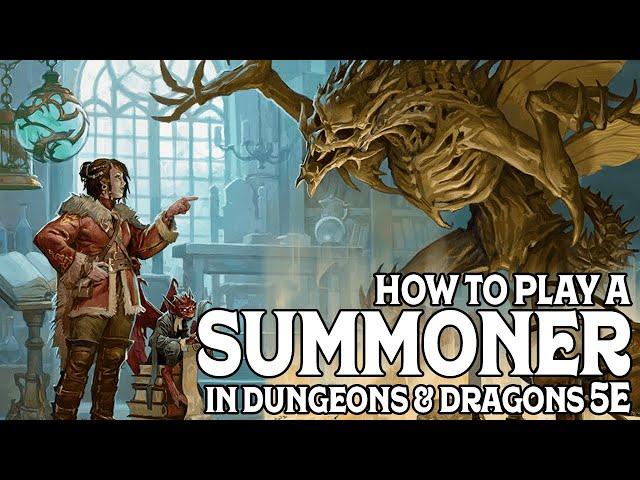 How to Play a Summoner in Dungeons and Dragons 5e