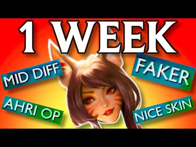 I Spent 1 WEEK Learning Ahri to PROVE $500 is Worth It