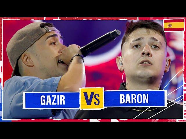 GAZIR vs BARON - Semifinal | Red Bull Batalla Final Nacional España 2024