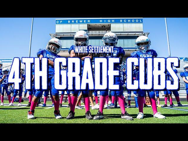 White Settlement Cubs 4th Grade VS Azle Betz | Youth Football