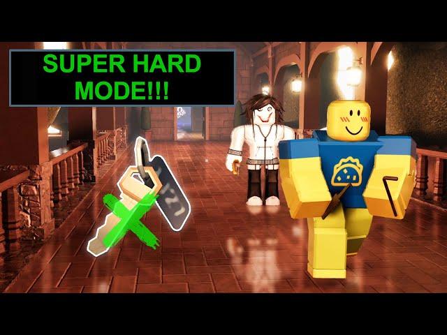 DOORS No Keys in Super Hard Mode Challenge 6 (4K RTX ON) FULL Walkthrough