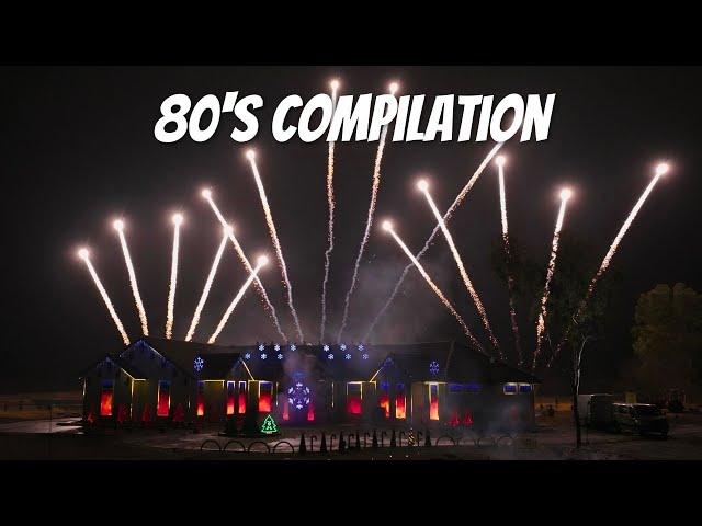 2024 Christmas Light Show - 80s Compilation