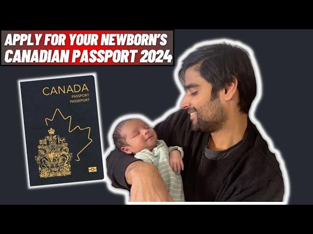 Apply for NEWBORN PASSPORT Canada 2024