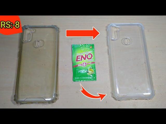 smart phone cover cleaning using ENO | ENO Mobile back cover cleaning