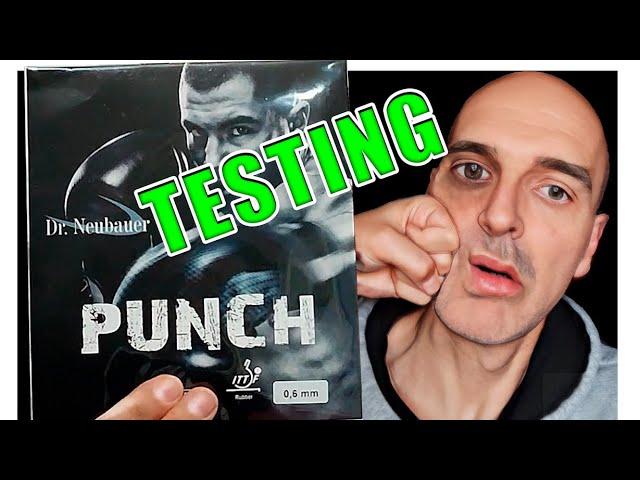 Dr Neubauer Punch - Test And Review  ||Table Tennis Long Pimples||