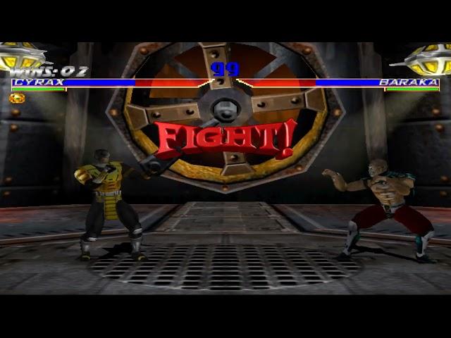 Mortal Kombat Gold Cyrax No Commentary