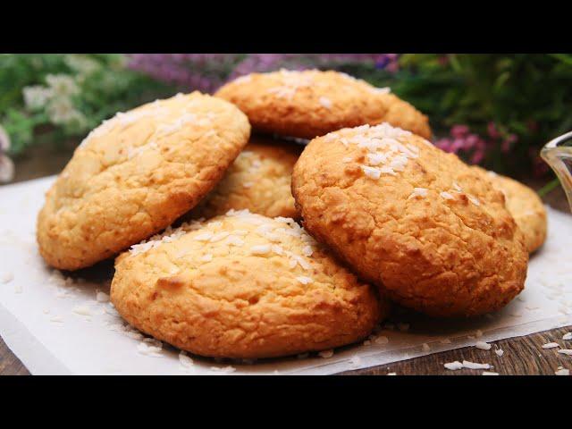 Мягкое Кокосовое Печенье БЕЗ Масла и Сахара из Доступных Продуктов! Худеем Вкусно и Правильно!