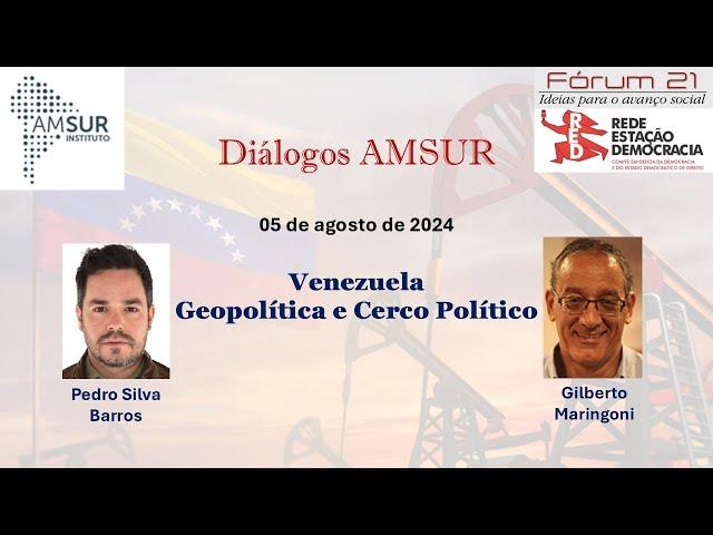 Venezuela, Geopolítica e Cerco Político