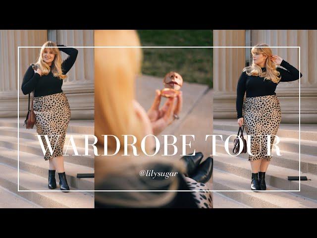 Wardrobe Tour: What I Brought to America & the Bare Basics of My Midsize Wardrobe | Lily V Sugar