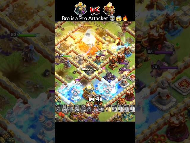 Best Th14 Vs Th16 | Game Changer Strategy | Th14 Hybrid Strategy (Clash Of Clans) #shorts