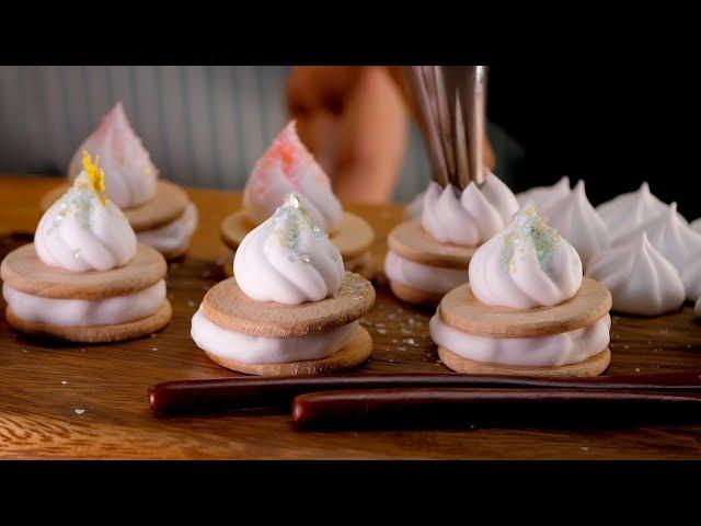ASMR How to Make Snacks with Woods & Shaving Cream (4K 60fps, Not Eating Sounds)