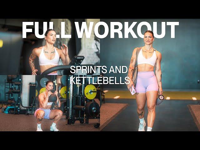 FULL KILLER CONDITIONING WORKOUT: SPRINTS AND KETTLEBELLS