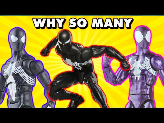 THE REAL REASON Hasbro makes so many BLACK SPIDER-MAN figures