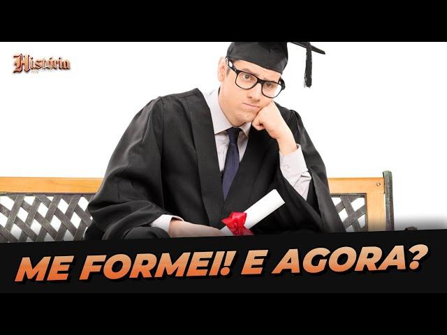 DÚVIDA: O que fazer depois de terminar a faculdade? | História com Drumond