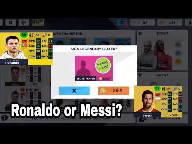 Ronaldo or Messi?