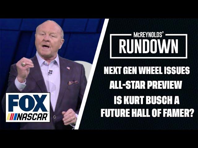 What seems to be the issues with the NextGen wheels? | McReynolds Rundown | NASCAR ON FOX