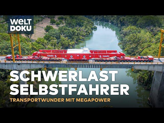 SPMT SCHWERLAST-SELBSTFAHRER - Transportwunder mit Megapower | WELT DOKU