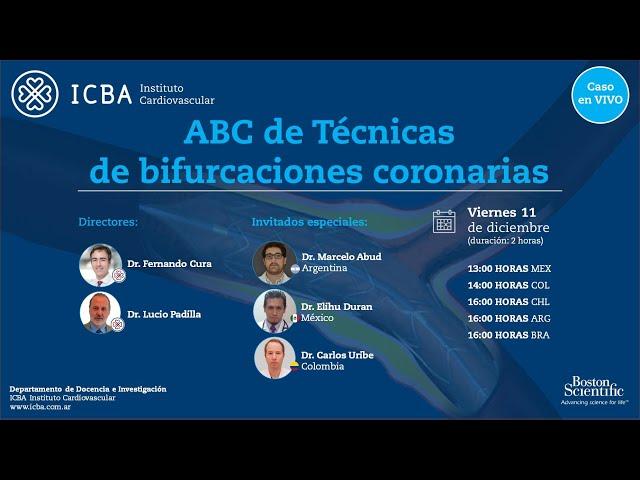 ABC de Técnicas de bifurcaciones coronarias