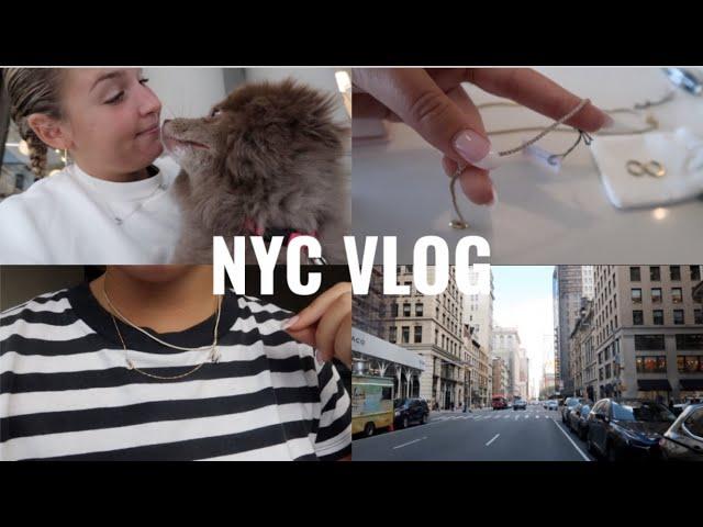 VLOG | Perri Foia Jewelry Haul, first days back in NYC!!!