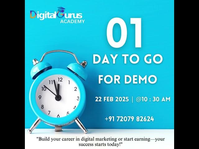  Free Demo – Learn Digital Marketing with AI!  | #education
