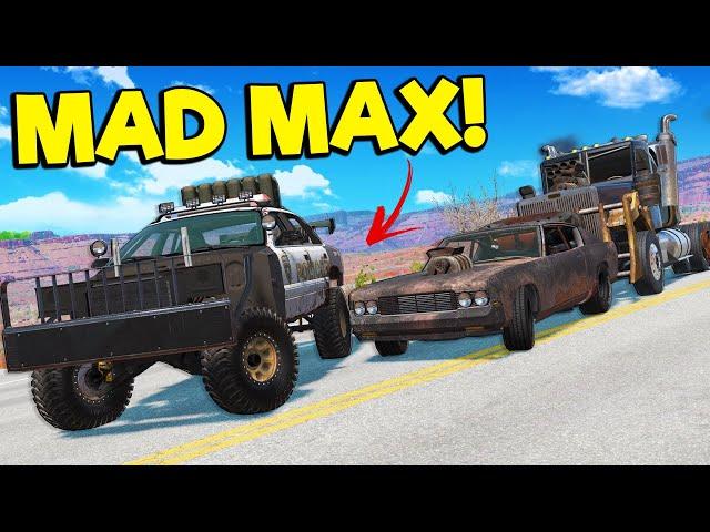 MAD MAX Apocalyptic CAR HUNT in BeamNG Drive Mods!