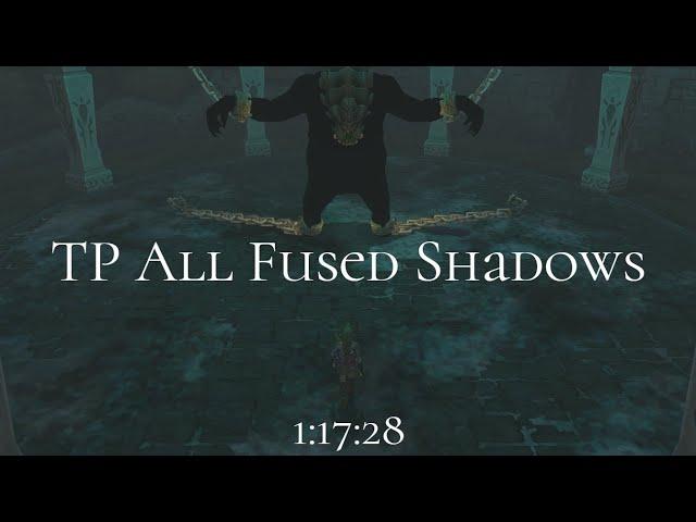 Twilight Princess All Fused Shadows in 1:17:28 (former world record)