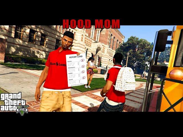 HOOD MOM| REPORT CARD DAY| REMAKE| GJG PRODUCTION