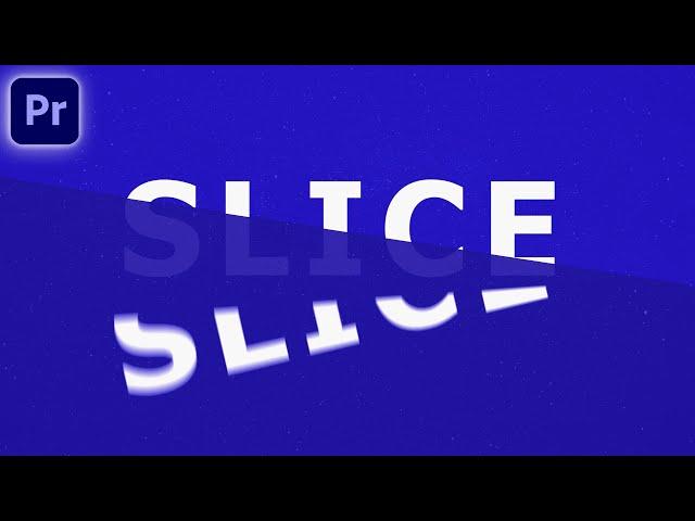 Create an Amazing Slice Effect in Premiere Pro | Step by Step Tutorial