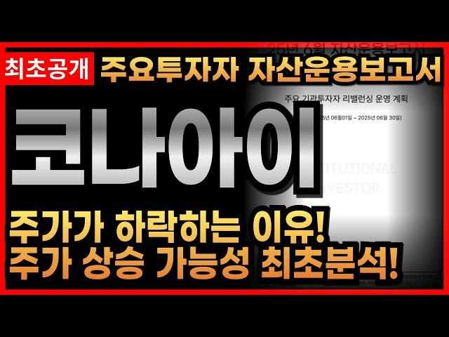 [코나아이 주가전망] 주가하락 이유 분석! 주가상승가능성 최초분석! #이재명정책주 #코나아이 #지역화폐관련주