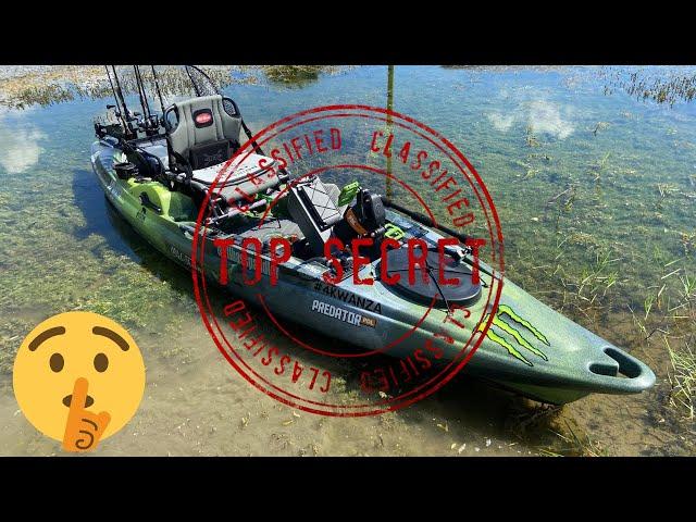 Kayak Fishing a Secret Snakehead Fishing Spot!!!