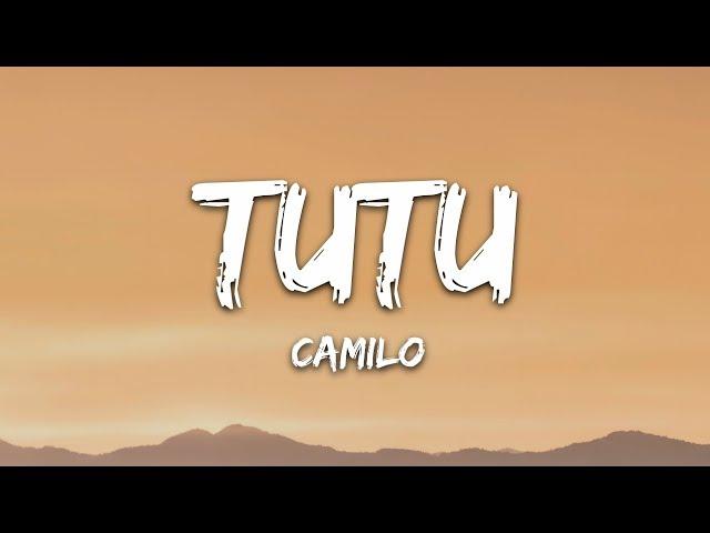 Camilo & Pedro Capó - Tutu (Lyrics/Letra)