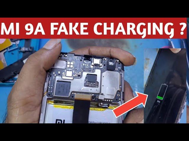 mi 9A fake charging Problem || mi 9a charging not increase Solve