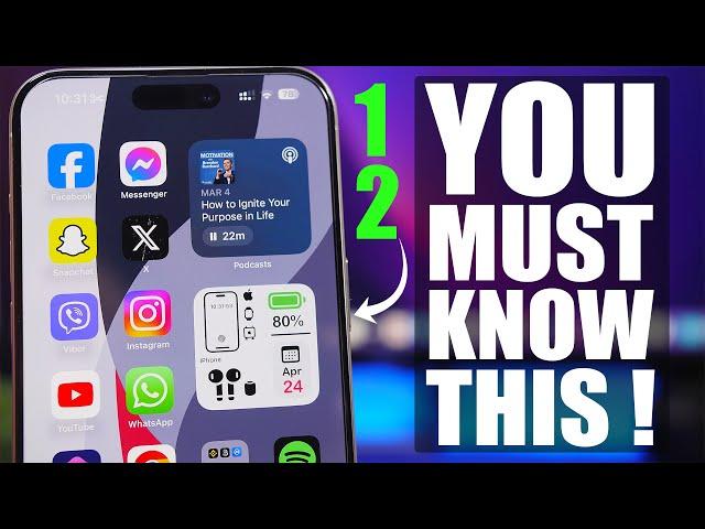 iPhone Power User TIPS & HIDDEN Features!