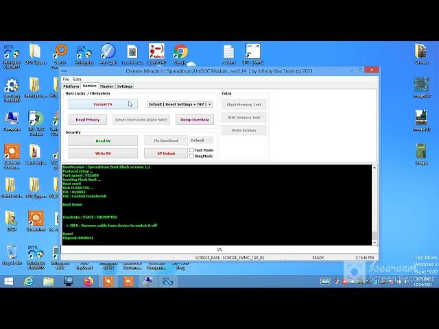 symphony i95 frp remove cm2