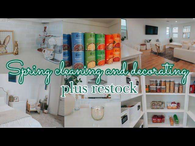  SPRING CLEANING IN MY NEW HOME || NEW HOUSE SPRING CLEANING AND DECORATING || CLEANING MOTIVATION