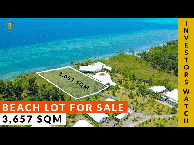 WHITE BEACH LOT FOR SALE