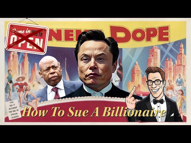 Ghost Town NYC – How to Sue a Billionaire: Elon Musk Edition