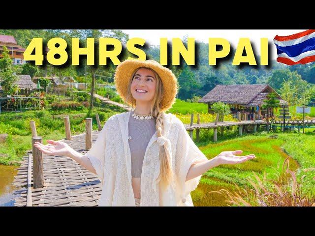 48hrs in PAI  - What To Do in Northern Thailand's Hidden Gem, Pai 