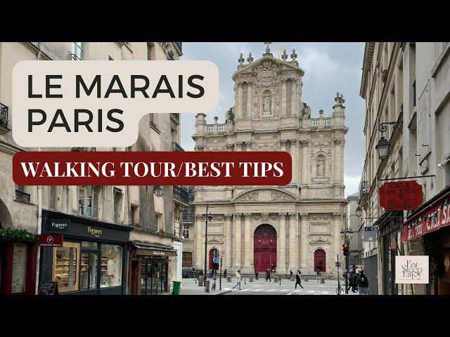 Walking Tour Le Marais Paris! Things to Do & Places to Eat in Le Marais! Best Restaurants Le Marais!