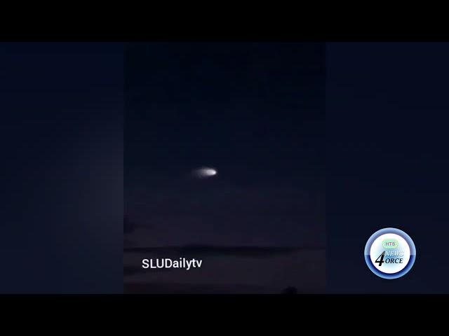 UFO SIGHITNG OVER ST.LUCIA ON TUESDAY NIGHT