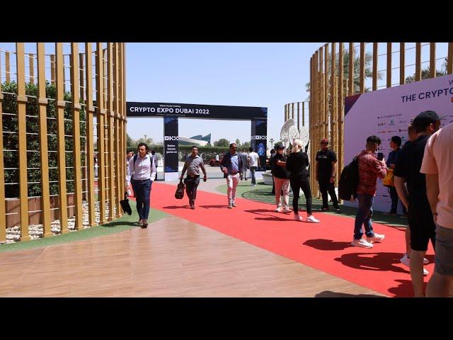 exploring Crypto Expo Dubai 2022 #crypto#cyrptocurrency#expo2022#dubai#festivalcity